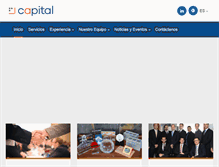 Tablet Screenshot of capital-fa.com